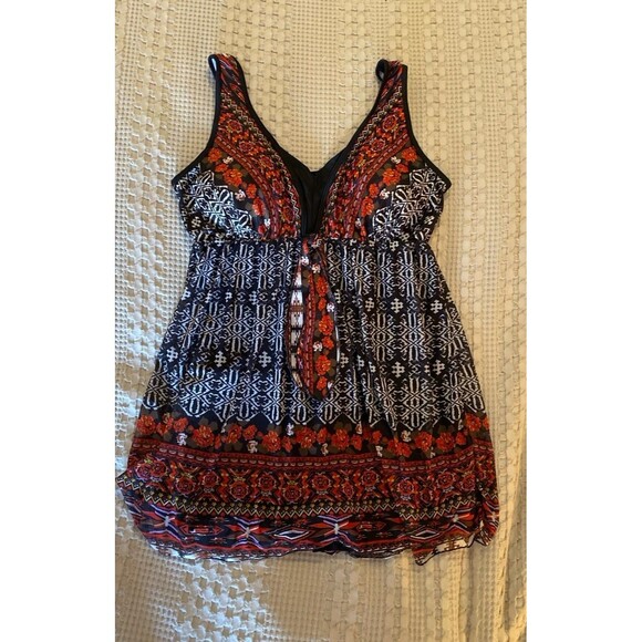 Danify Womens Swimsuit One piece  Size “56” ? Size  20 Modest Wide Straps Chic - Picture 5 of 12